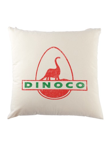 Dinoco logo cushion - logo, pillow