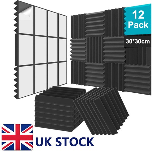 12pc acoustic wall panel - 12pc,