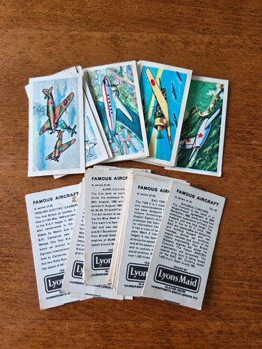 Lyons maid cards famous - maid,