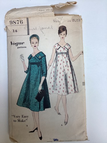 Vintage 1950s vogue 9876 - 1950s,