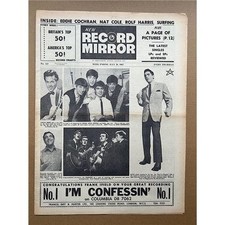 BEATLES RECORD MIRROR MAGAZINE