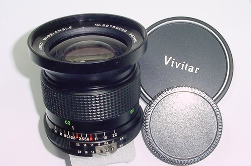 Vivitar 28mm auto wide - vivitar,