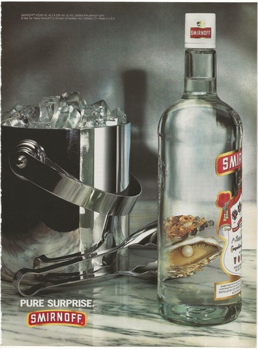Vintage print smirnoff - print,