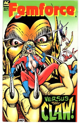 Femforce versus the claw - claw, #1