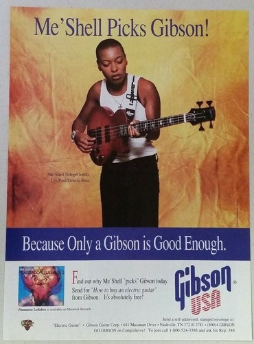 Shell ndege ocello gibson - me'shell, ndege'ocello