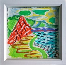 SIDMOUTH PEAK HILL SEASCAPE