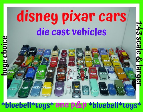 Disney pixar cars - die, cast
