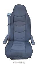 1X PREMIUM BLACK COMFORT PADDED SEAT COVER CUSHIONED VOLVO FH12 FH 16 FL FM FH16