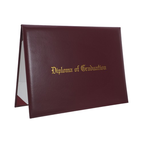 Imprinted diploma cover - diploma,