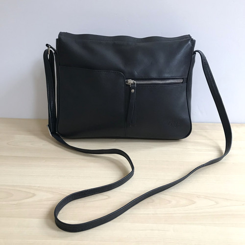 Gigi dark navy blue leather - navy,
