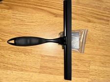 Shower Squeegee, 10 Inch Stainless Steel Window Squeegee Cleaner for Shower Glas