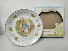 Peter Rabbit Birthday Plate