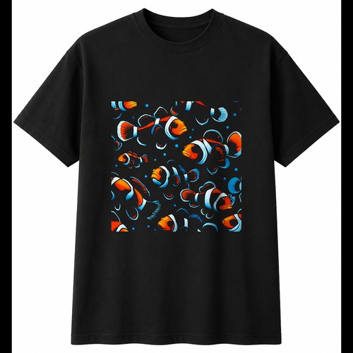 Clownfish moonlight sea - in,