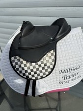 Elico Grand Prix Childs Saddle - Black/White