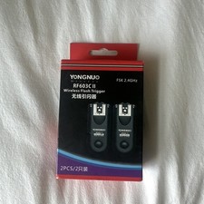 Yongnuo Digital Wireless Flash Trigger RF603II And Shutter Connecting Cable