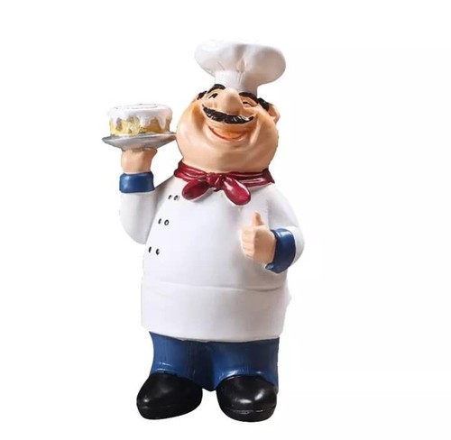 Holding cake resin figurines - holding,