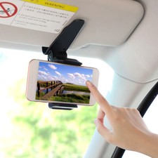 360° Universal Car Sun Visor Dashboard Cell Phone Holder Mount Accessories Black