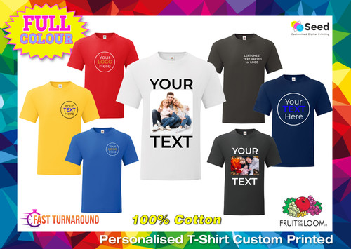 Personalised tshirt your - your, text
