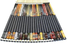 SET OF 25 POOL CUES New 58"