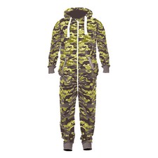 Men's Unisex All-in-One Bodysuit Aztec Zebra Camouflage Fleece Jumpsuit Playsuit