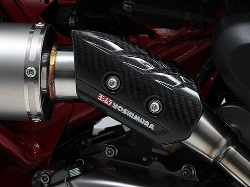 Yoshimura exhaust heat shield - yoshimura,