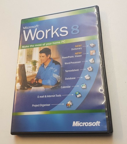 Microsoft works disc - microsoft,