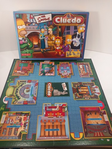 The simpsons cluedo game spare - the,