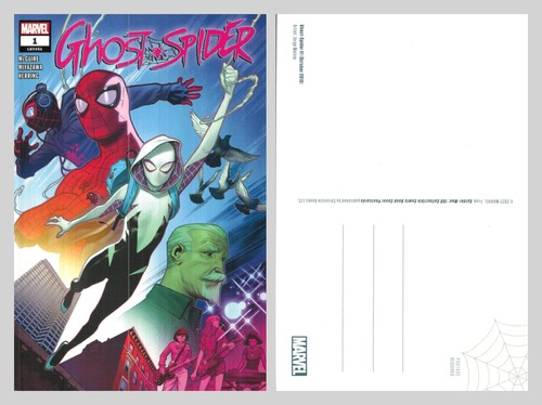 Postcard marvel ghost spider - -,