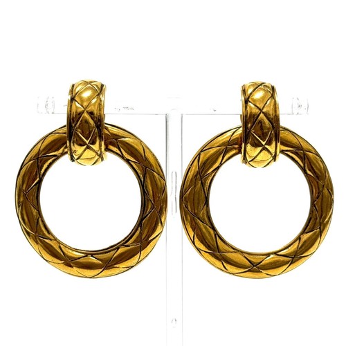 Chanel round earrings coco - earrings,