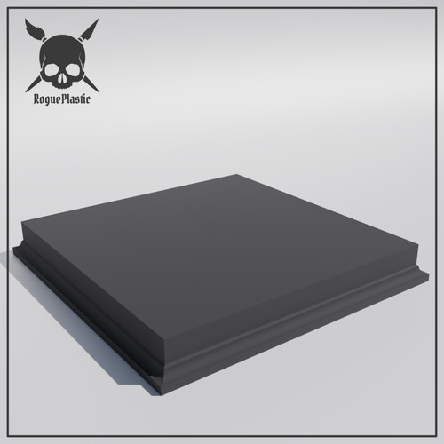 Square base elevated - base, diorama