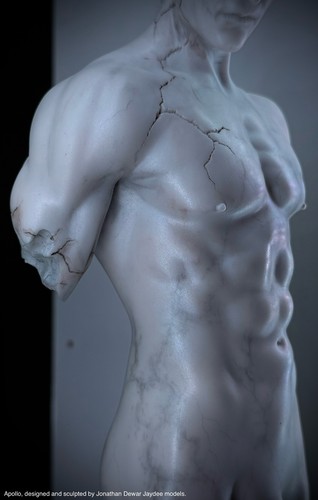 Erotic male art - erotic, statue