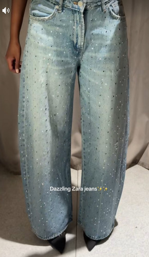 Zara trf baggy jeans - trf,