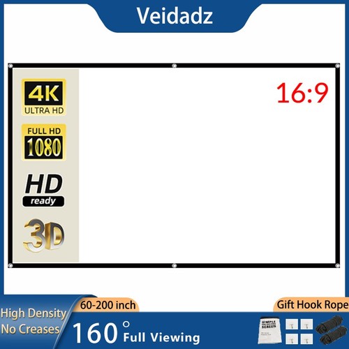 150 projector screen hd - 60"-150",