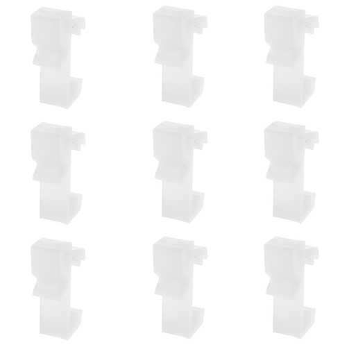 Pcs curtain rail brackets - 10,