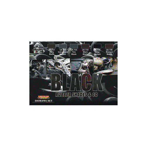 Lifecolor shades black set - lifecolor,