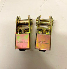 Ratchet Strap Fastener 26mm 900KG Fixed Cargo for Truck Plane Ship Pair