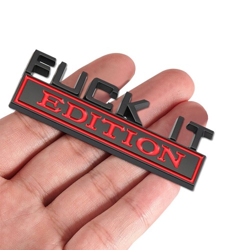 3pcs fuck edition styling - 3pcs,