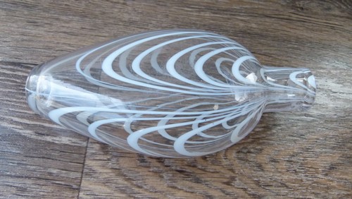 Victorian nailsea glass - victorian, flask