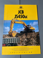 JCB JS450LC Tracked Excavator Brochure