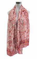 Ladies Women Long Small Flower Scarf Floral scarf Fashion Scarf Wrap Soft