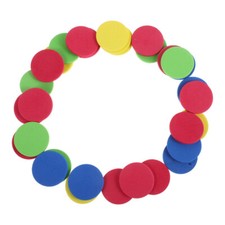 4 Bags Shooter Toy Foam Discs Mini Foam Chips Launcher Replacement Discs