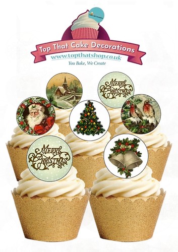 Cake toppers vintage - cake, victorian