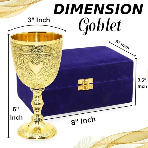 Brass chalice inch - chalice,