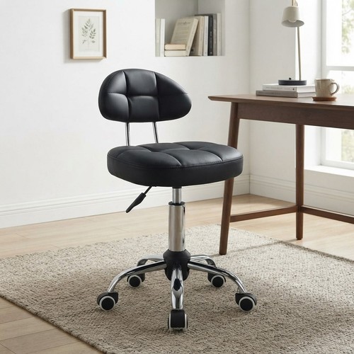 Height adjustable black swivel - adjustable,