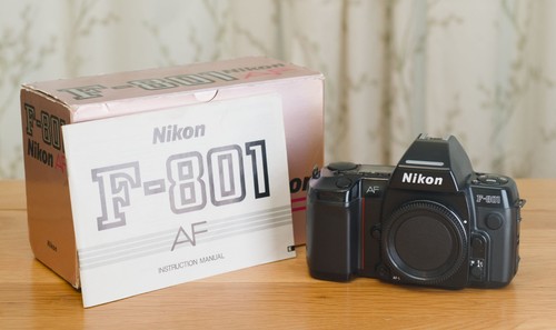Nikon 801 film camera - nikon, f-801