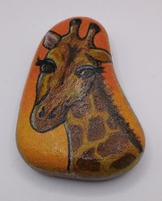 Hand Painted Pebble Stone Rock