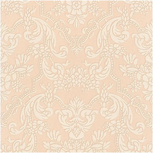 Ornate damask wallpaper - damask, soft