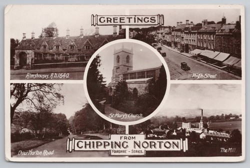 Postcard vintage oxford - postcard,