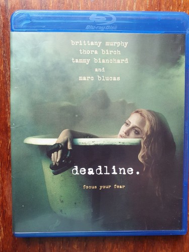 Deadline blu ray rare oop - blu,