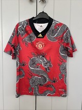 Manchester United Football Shirt Adidas Kid  9-10yChinese New Year Kit 2019 2020